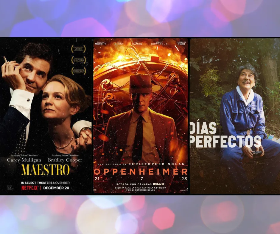 Cine Mundo presenta Maestro, Oppenheimer y Dias Perfectos
